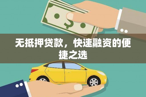 玉树无抵押贷款，快速融资的便捷之选