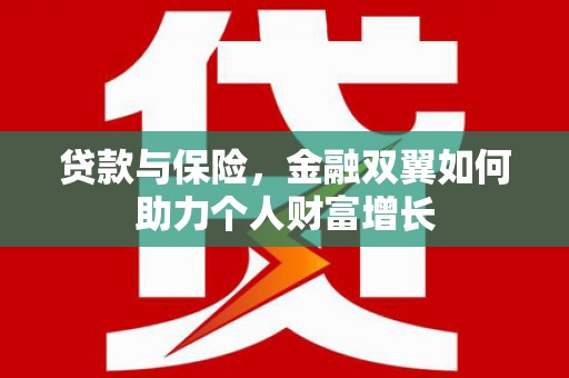 宁晋贷款与保险，金融双翼如何助力个人财富增长
