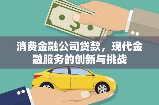 丰县消费金融公司贷款，现代金融服务的创新与挑战
