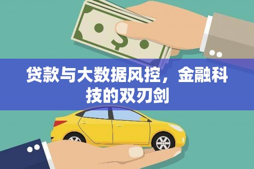 顺城贷款与大数据风控，金融科技的双刃剑