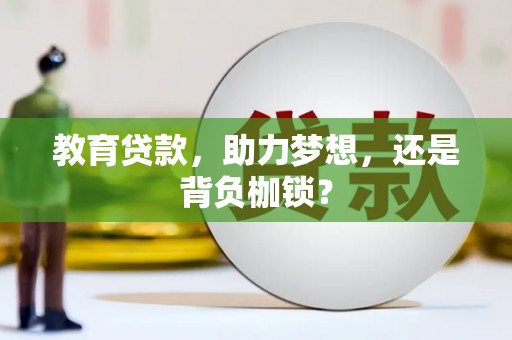 大林教育贷款，助力梦想，还是背负枷锁？