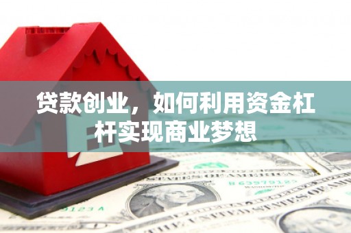 安龙贷款创业，如何利用资金杠杆实现商业梦想