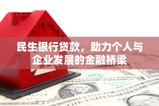 武侯民生银行贷款，助力个人与企业发展的金融桥梁