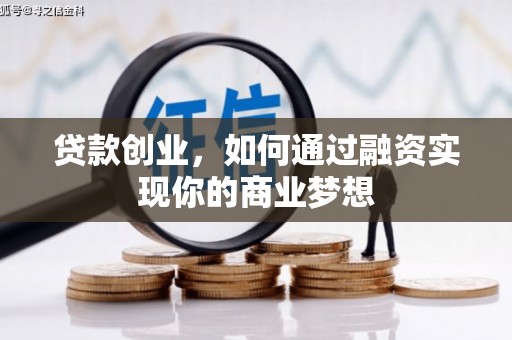 盐水贷款创业，如何通过融资实现你的商业梦想