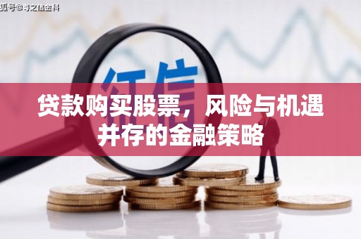 大渡口贷款购买股票，风险与机遇并存的金融策略