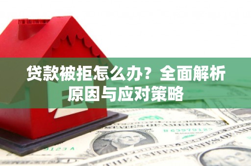 阿莲贷款被拒怎么办？全面解析原因与应对策略